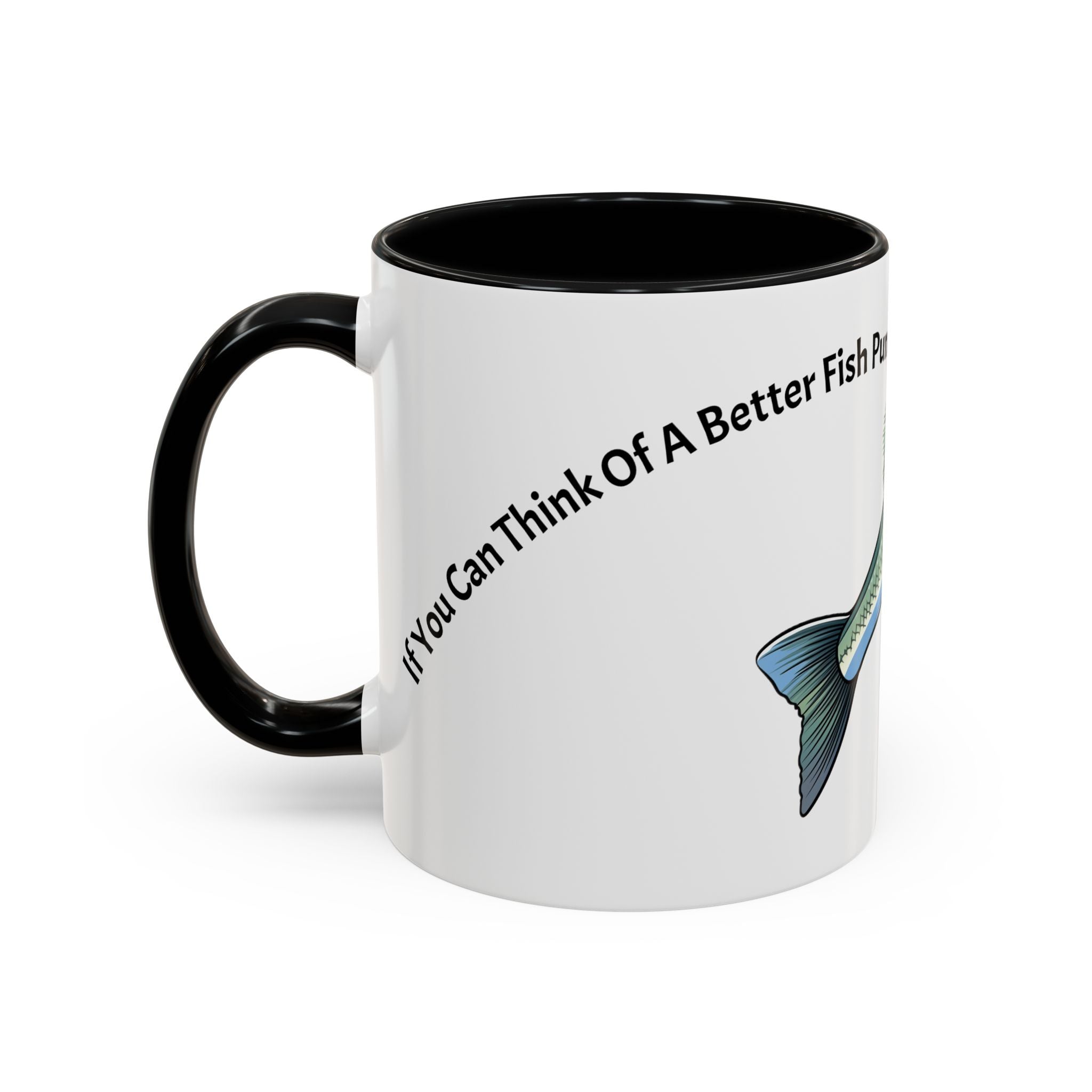 Let Minnow! Funny Fish Coffee Mug — Punny Angler Gift (11/15oz)