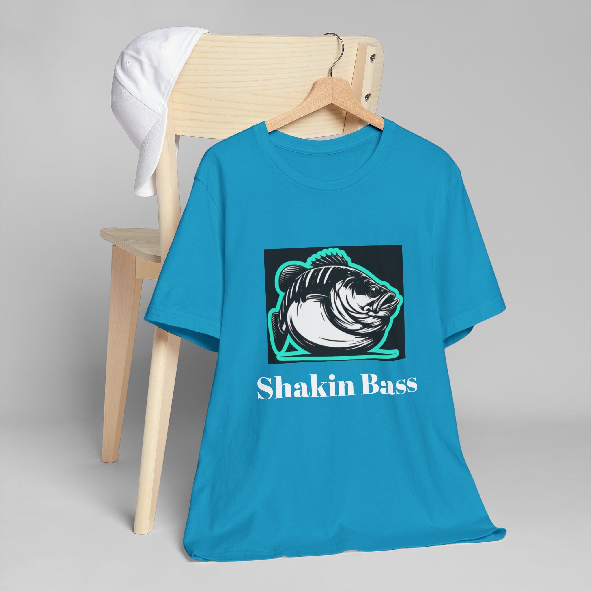 Oyster Graphic T-Shirt — "Shakin Bass" Fishing Tee