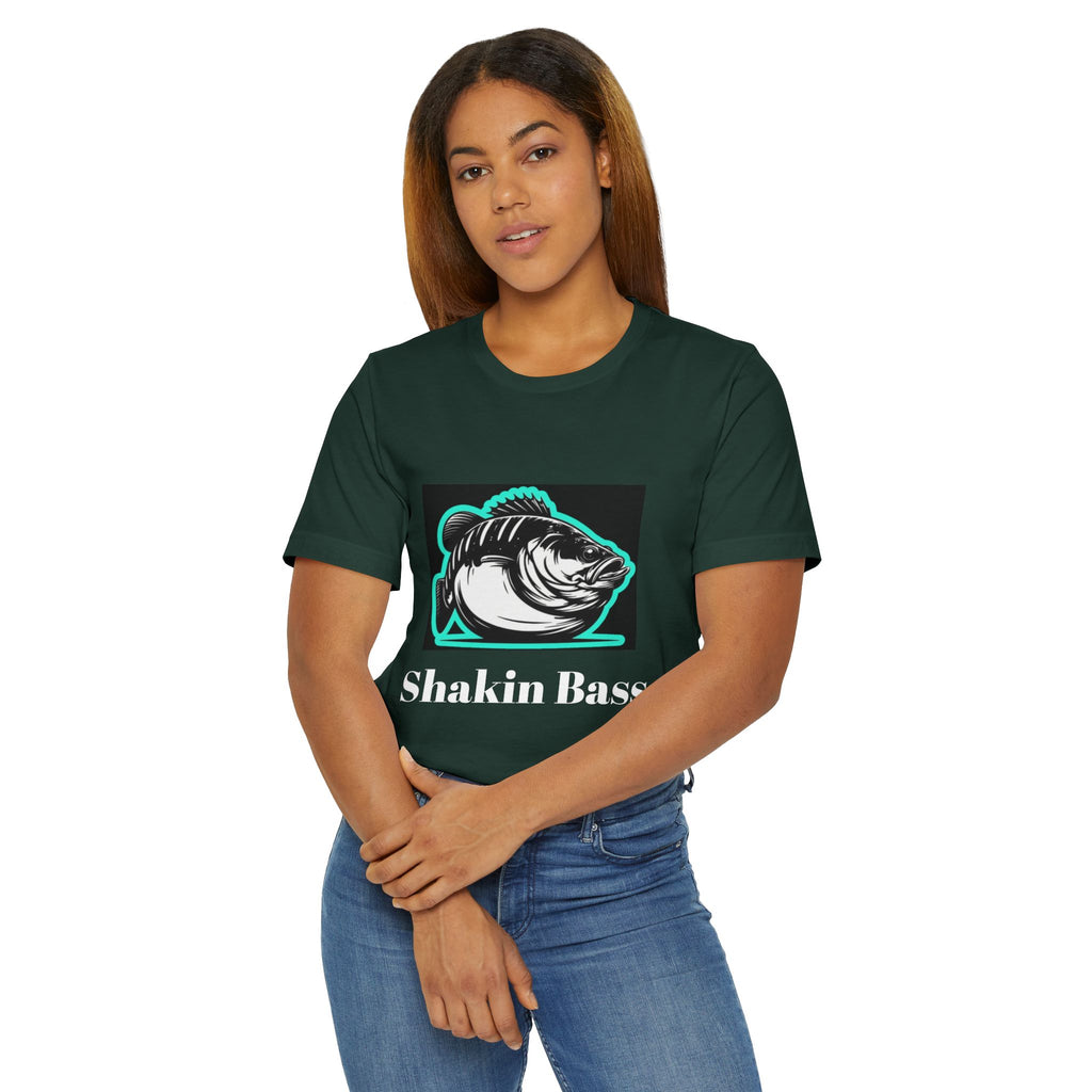 Oyster Graphic T-Shirt — "Shakin Bass" Fishing Tee