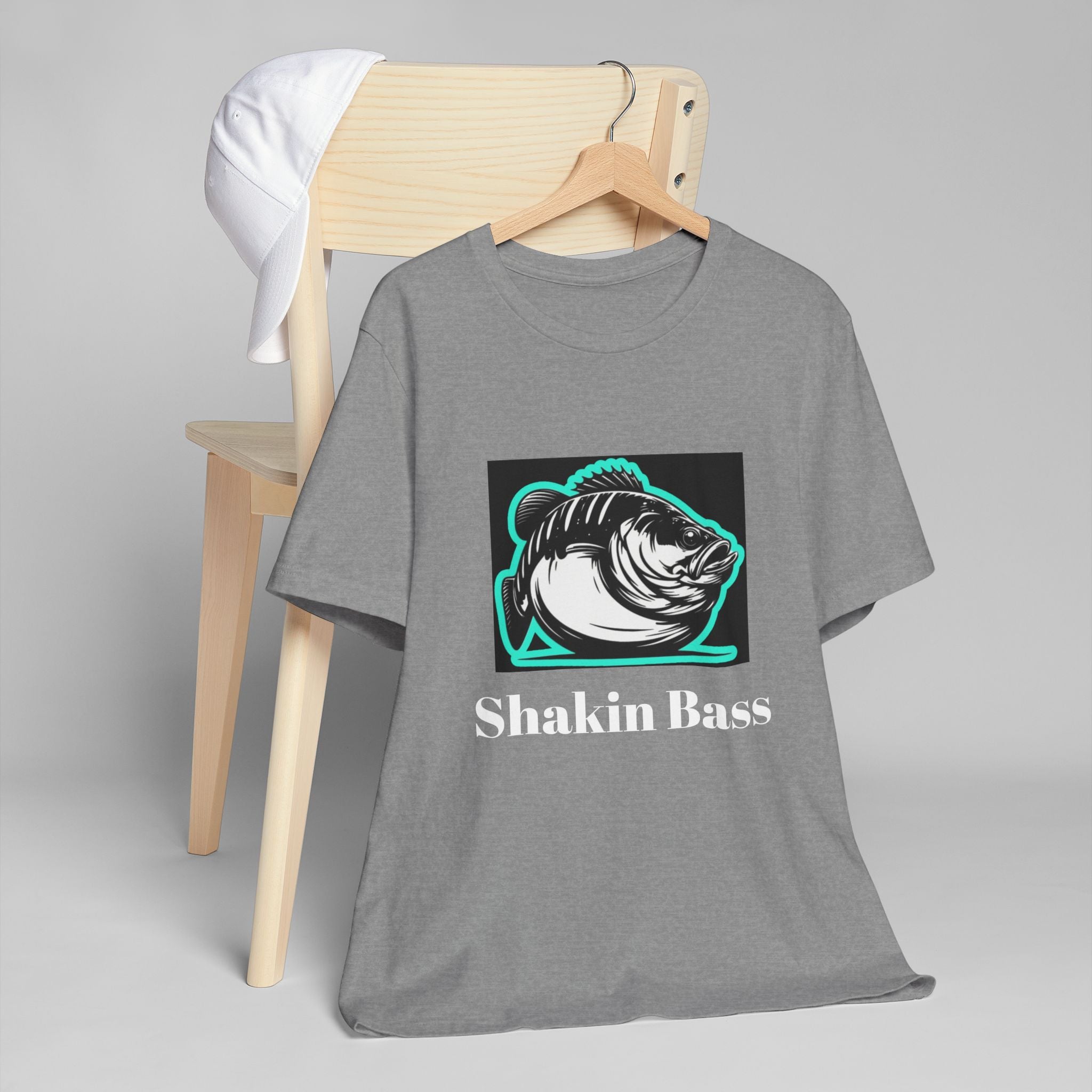 Oyster Graphic T-Shirt — "Shakin Bass" Fishing Tee