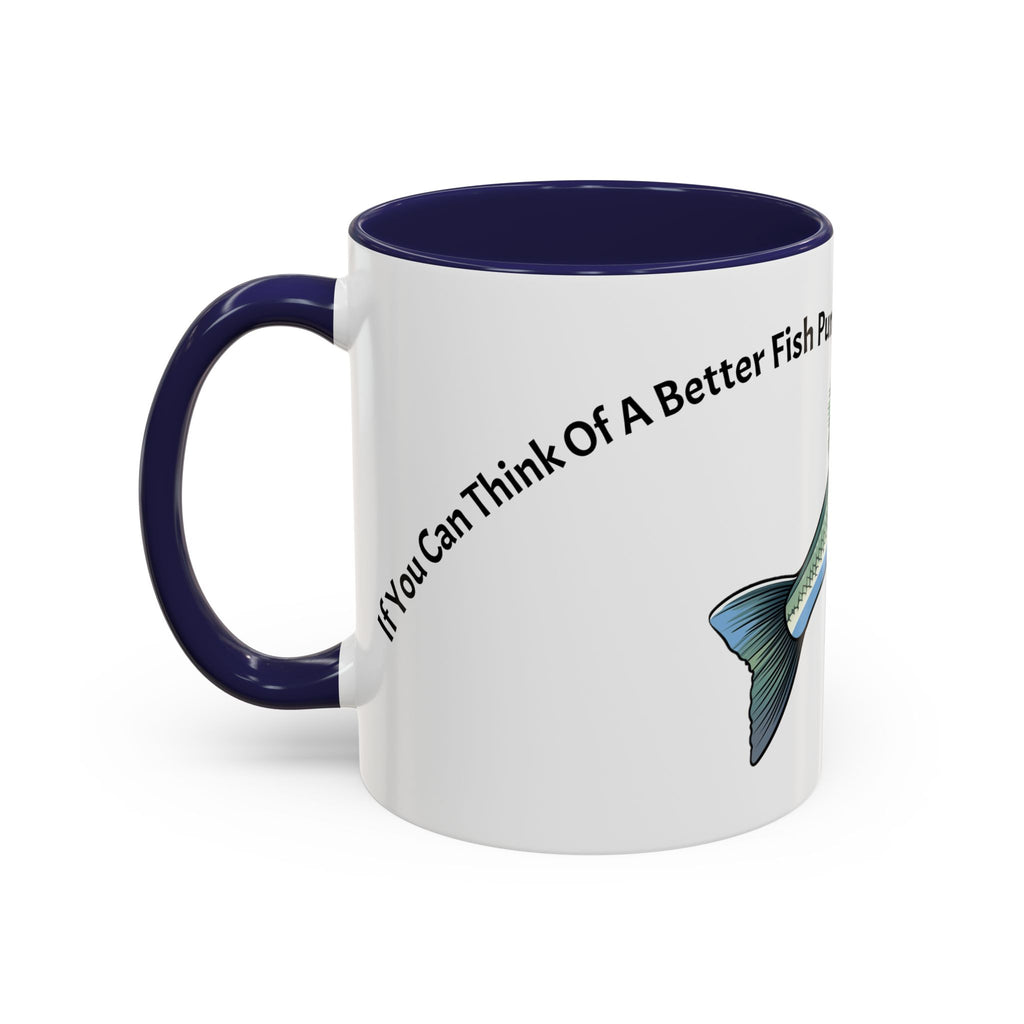 Let Minnow! Funny Fish Coffee Mug — Punny Angler Gift (11/15oz)
