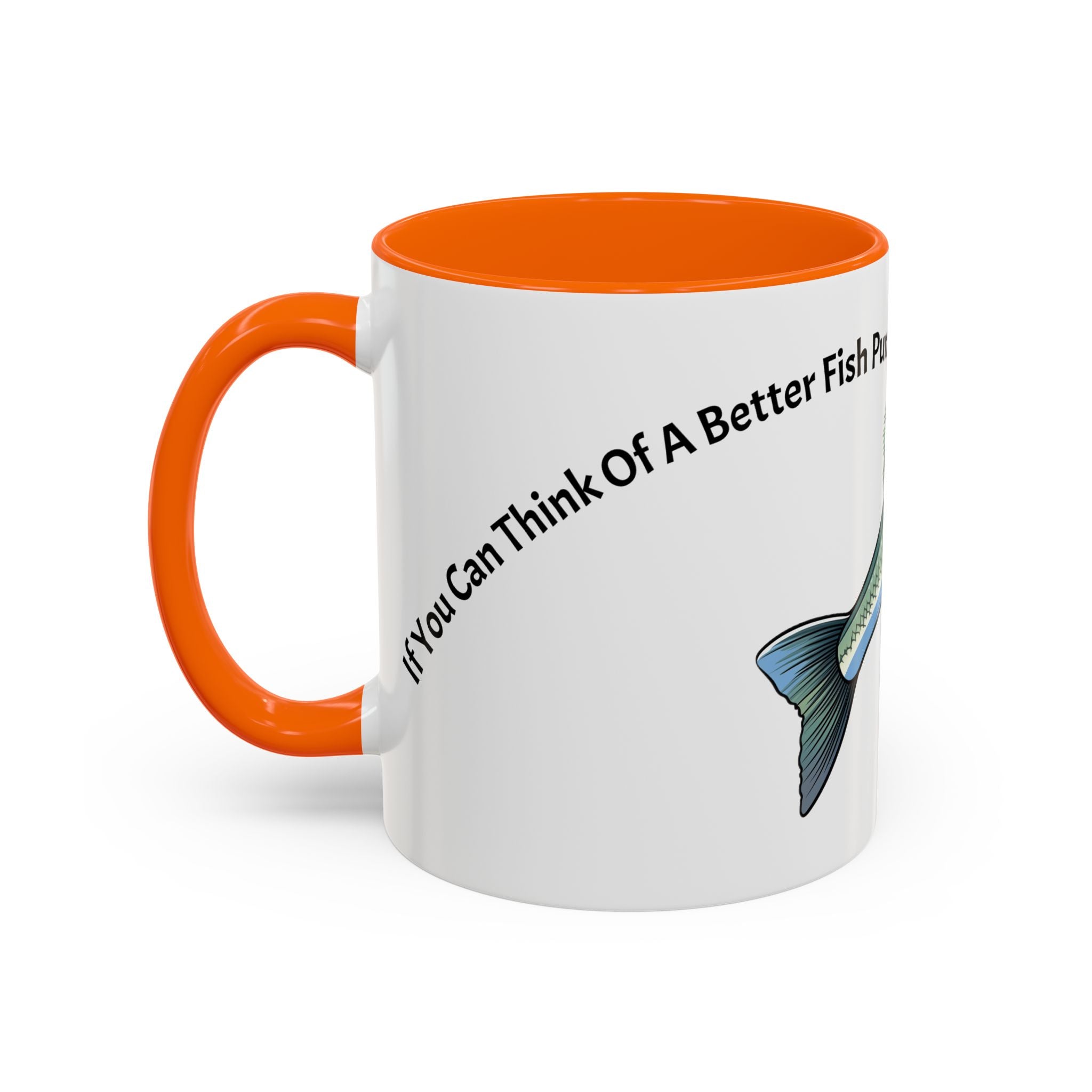 Let Minnow! Funny Fish Coffee Mug — Punny Angler Gift (11/15oz)