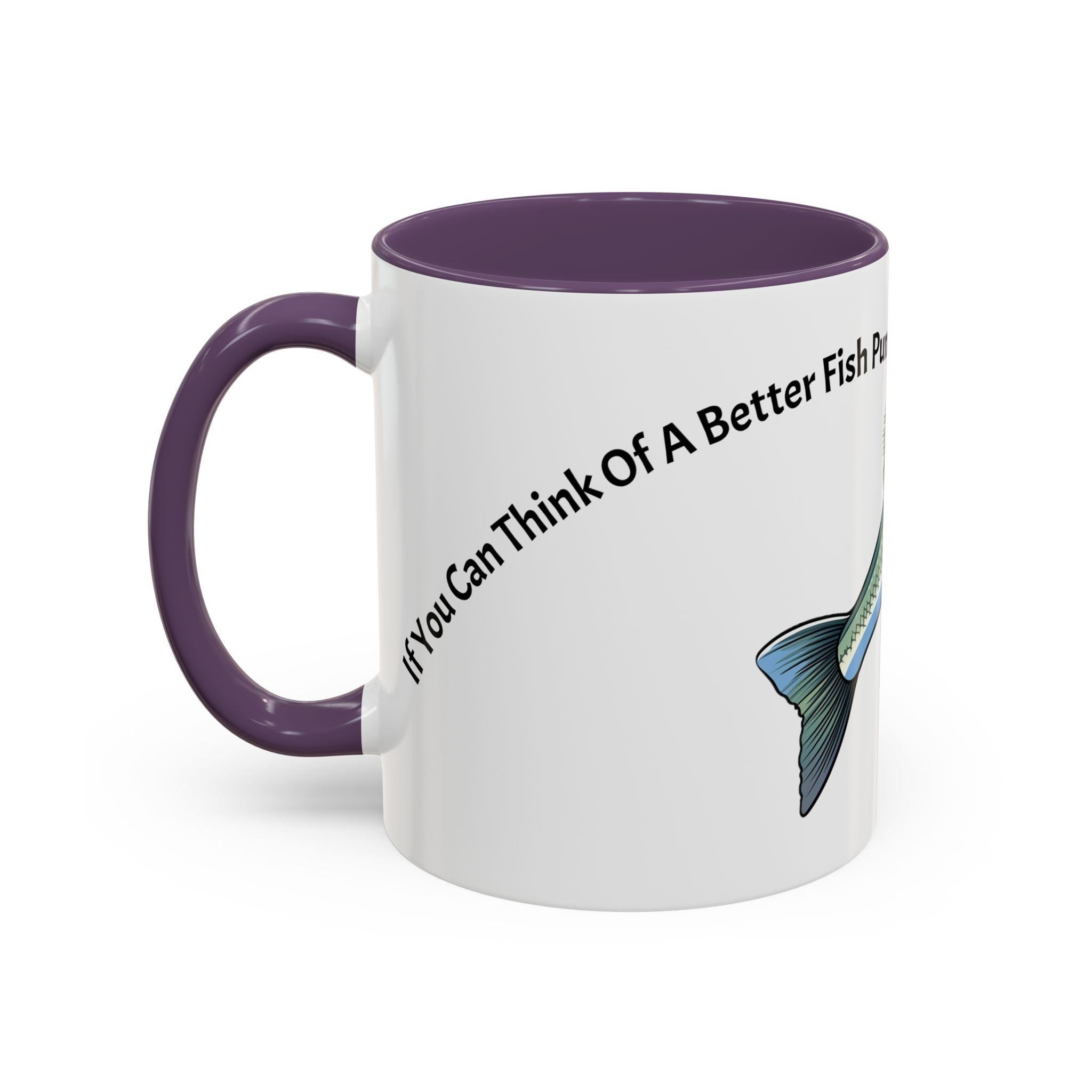 Let Minnow! Funny Fish Coffee Mug — Punny Angler Gift (11/15oz)