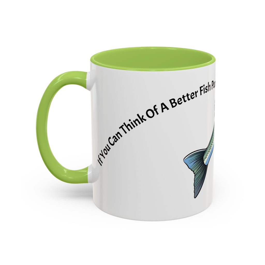 Let Minnow! Funny Fish Coffee Mug — Punny Angler Gift (11/15oz)