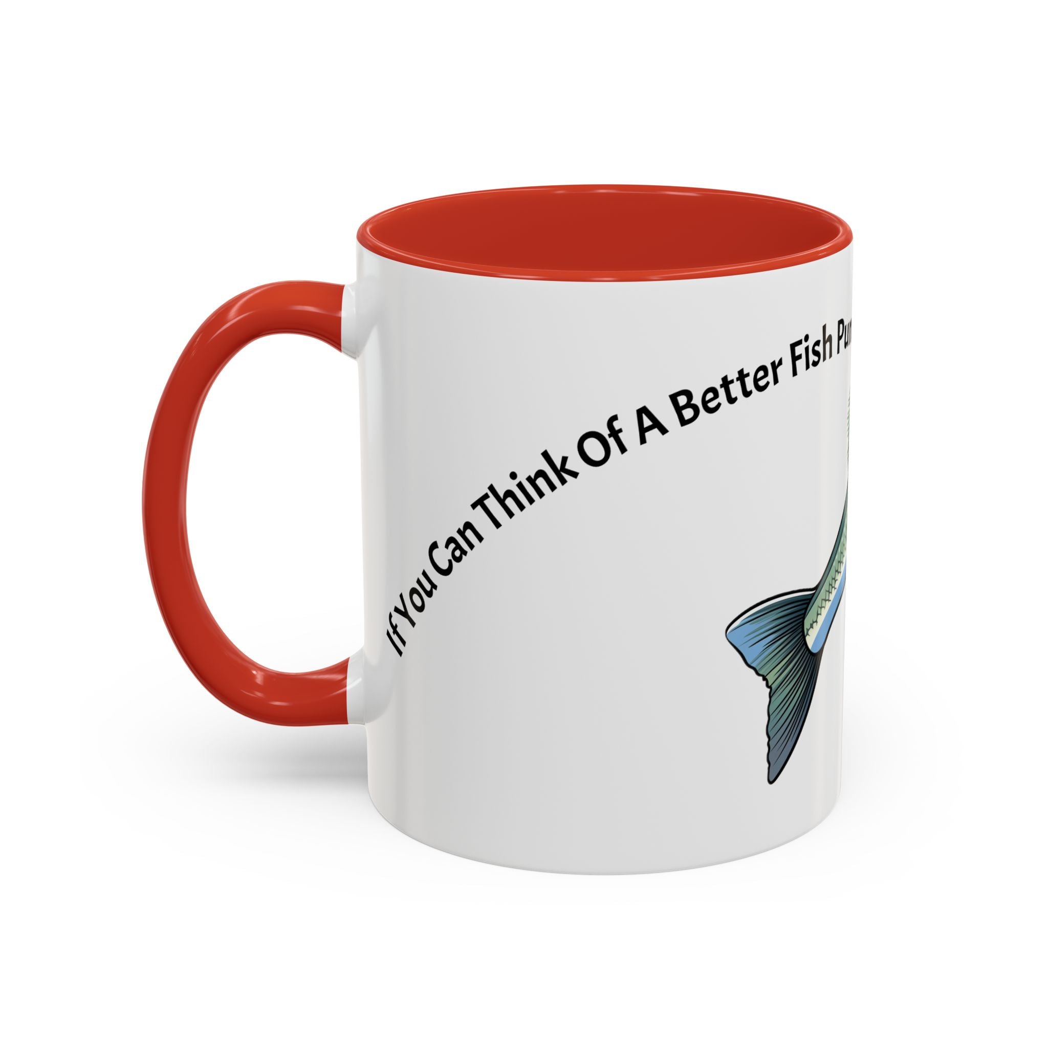 Let Minnow! Funny Fish Coffee Mug — Punny Angler Gift (11/15oz)