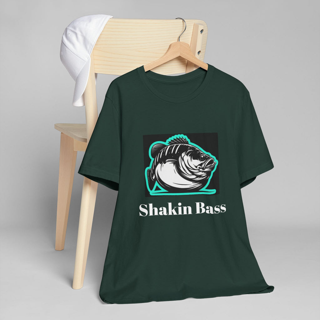 Oyster Graphic T-Shirt — "Shakin Bass" Fishing Tee