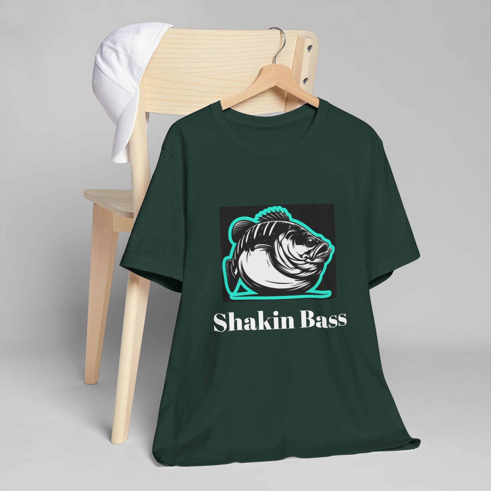 Oyster Graphic T-Shirt — "Shakin Bass" Fishing Tee