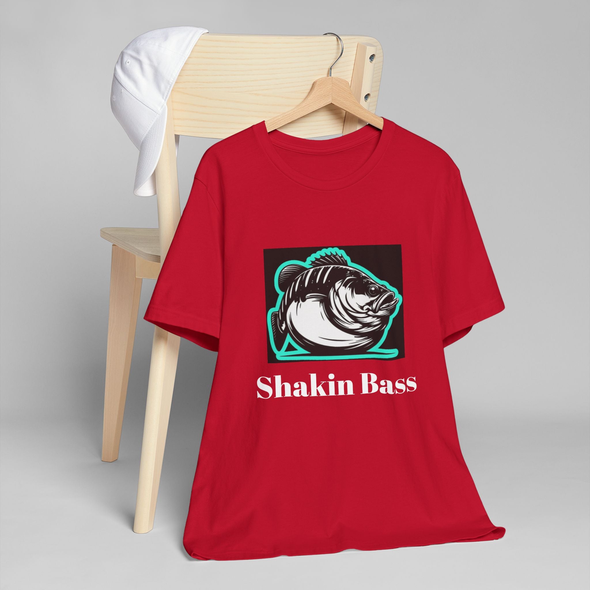 Oyster Graphic T-Shirt — "Shakin Bass" Fishing Tee
