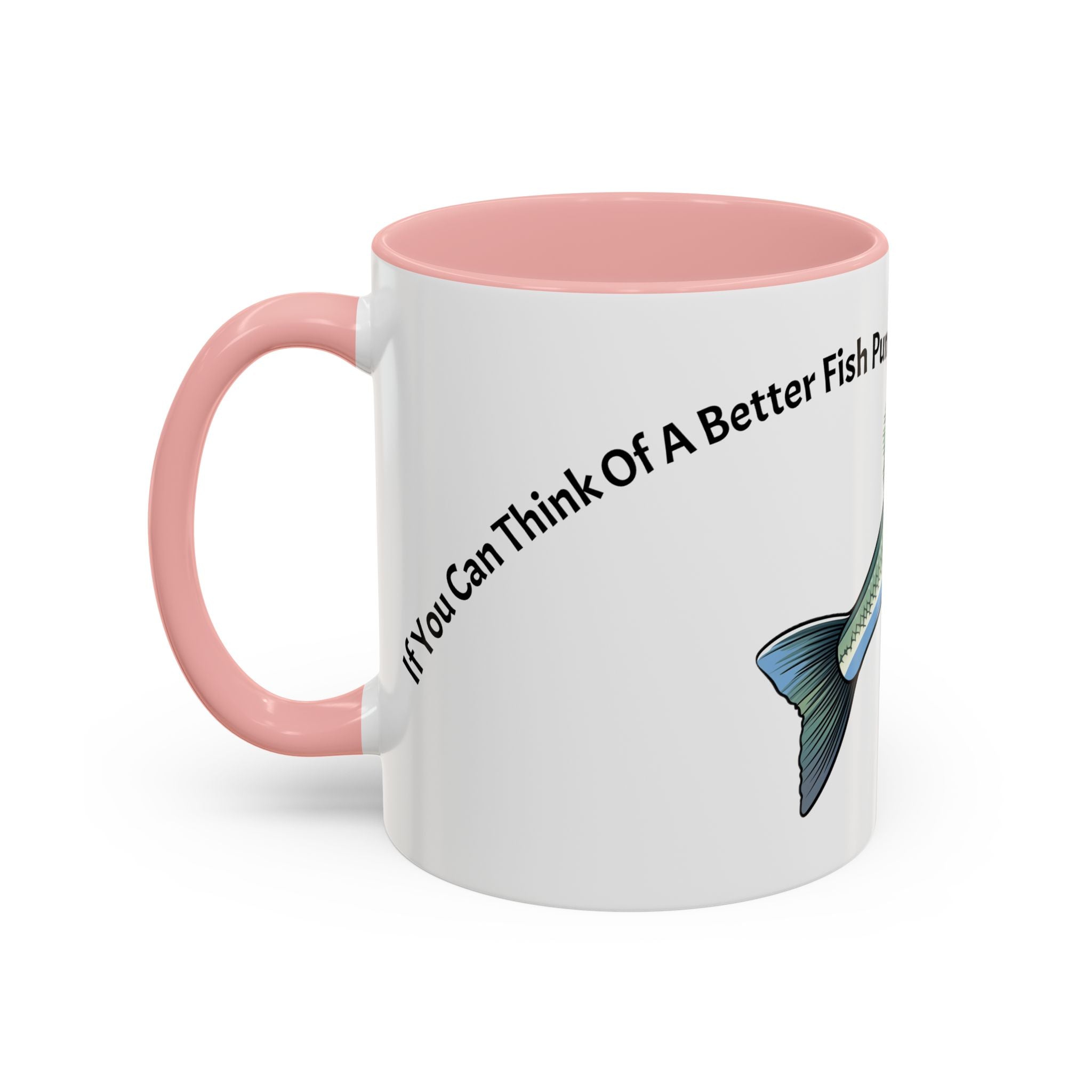 Let Minnow! Funny Fish Coffee Mug — Punny Angler Gift (11/15oz)