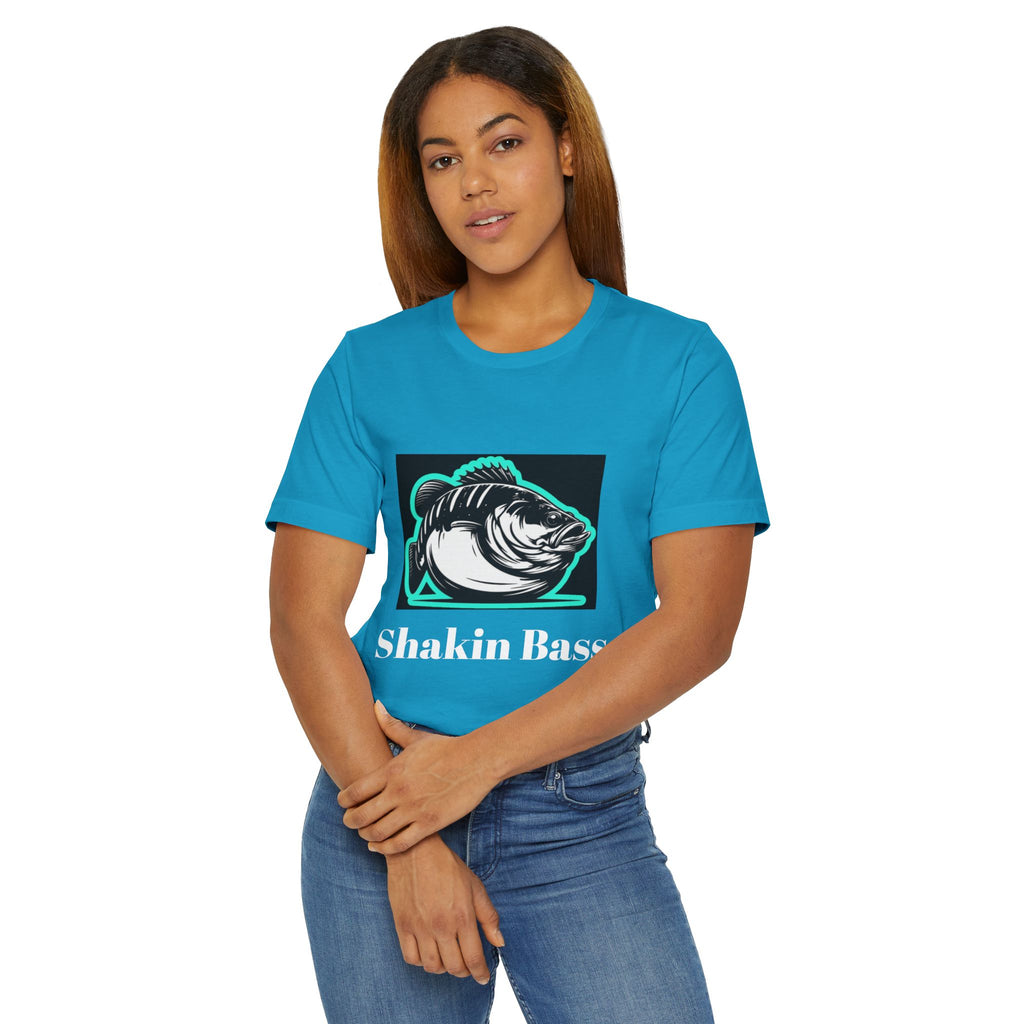 Oyster Graphic T-Shirt — "Shakin Bass" Fishing Tee