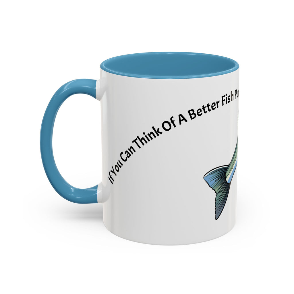 Let Minnow! Funny Fish Coffee Mug — Punny Angler Gift (11/15oz)