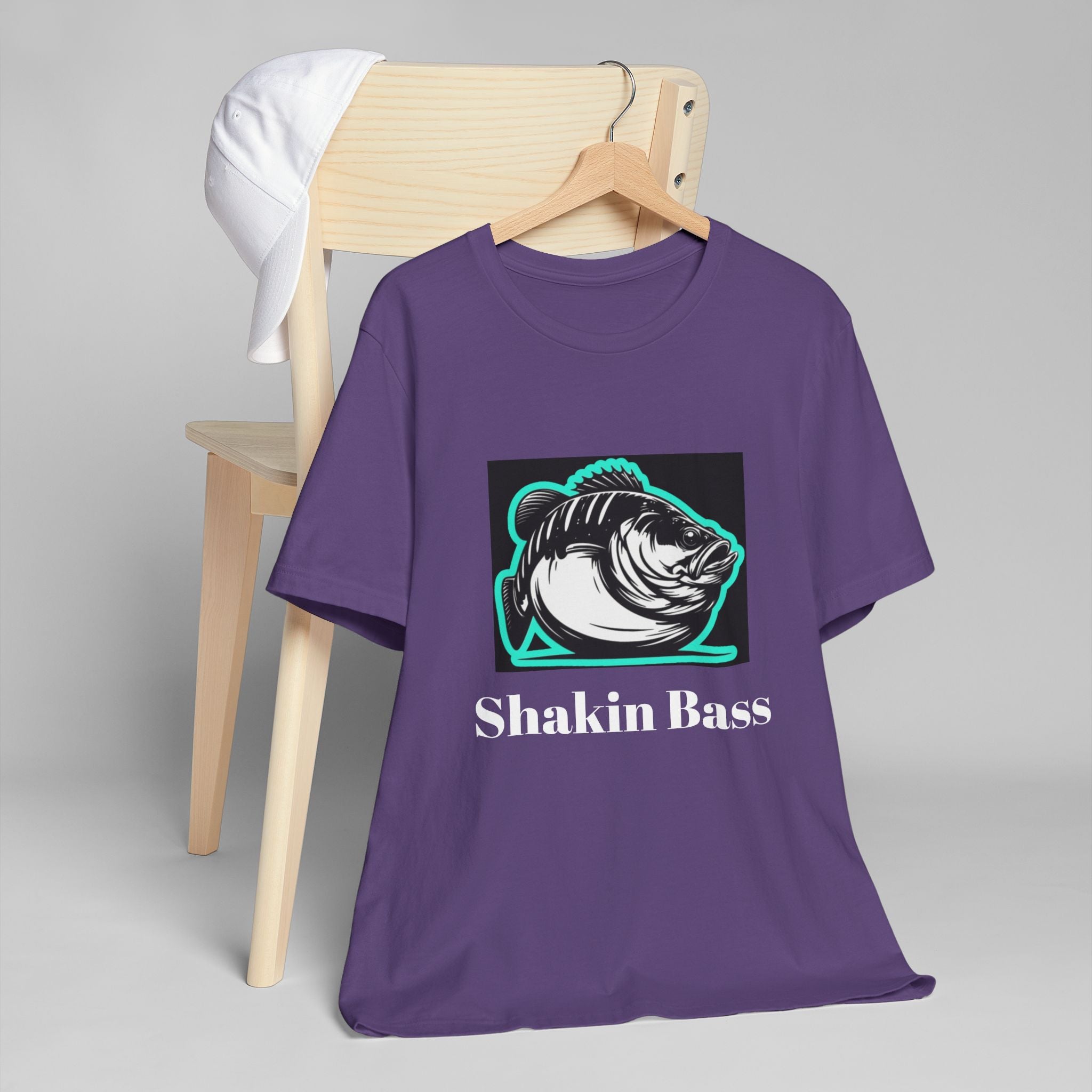 Oyster Graphic T-Shirt — "Shakin Bass" Fishing Tee