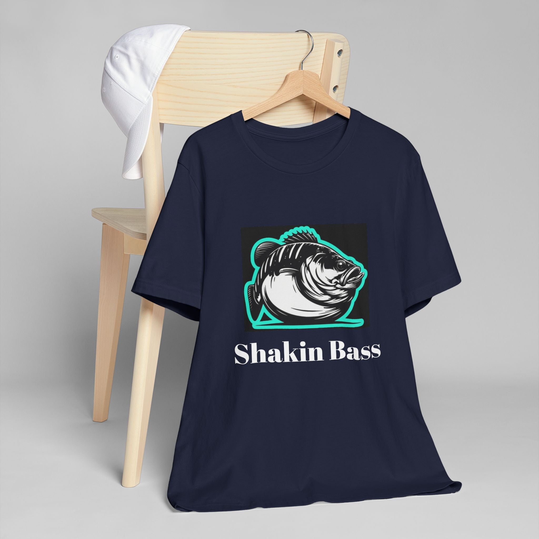 Oyster Graphic T-Shirt — "Shakin Bass" Fishing Tee